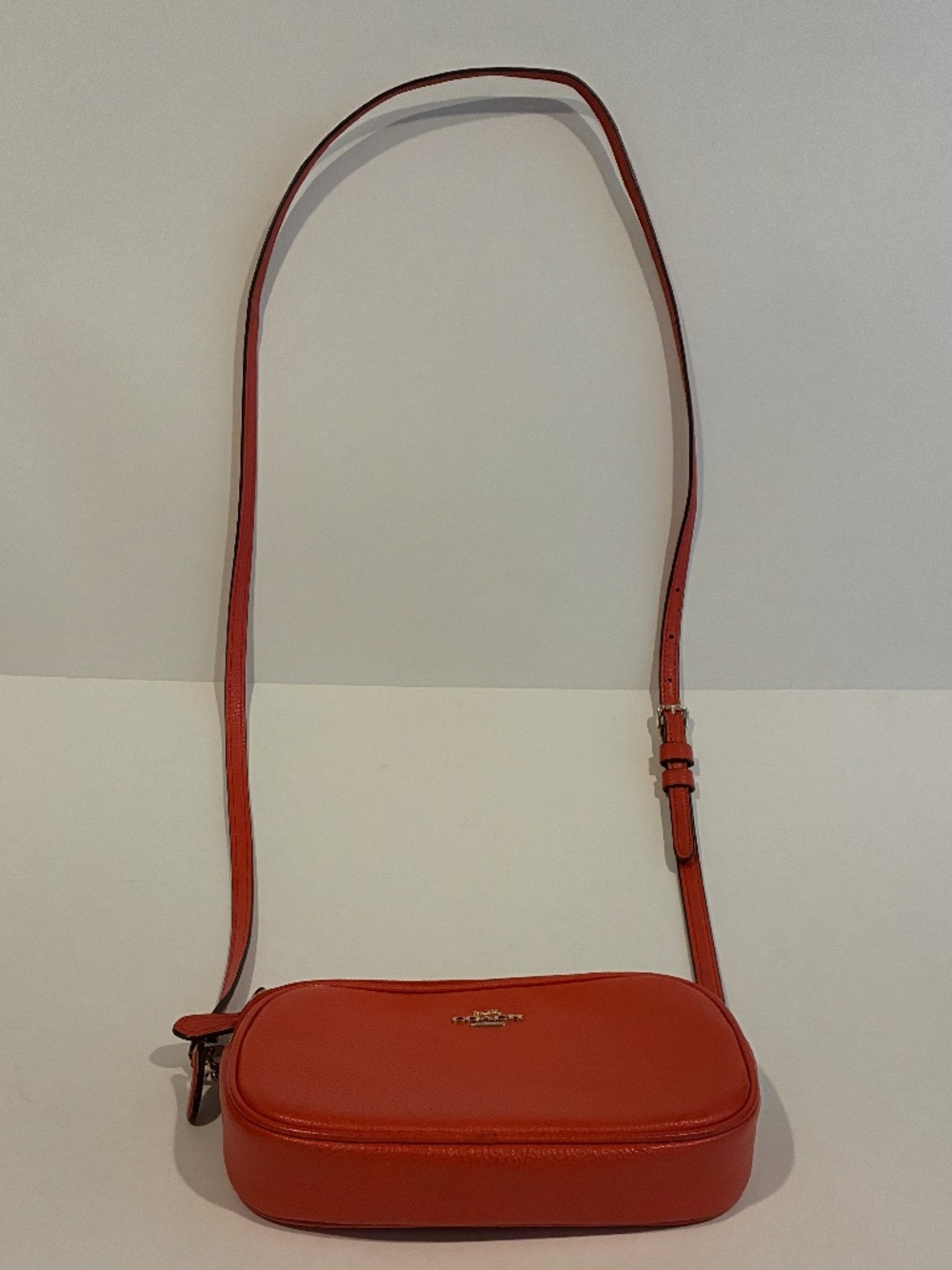 Coach | Small Cross Body Purse | Orange - Picture 11 of 11